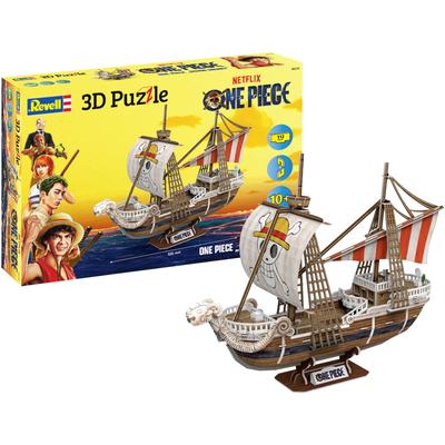 3D-Puzzle REVELL "One Piece, Going Merry", bunt, Puzzles, KinderB:32,5cm H:29cm T:19cm, Motiv, B:32,5cm H:29cm T:19cm Image