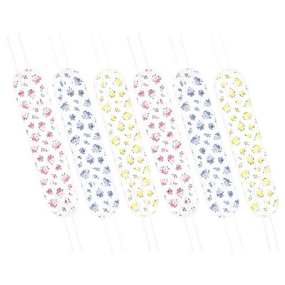 Luvable Friends Infant Girl Belly Binder 6pk, Floral, 0-6 Months - Floral