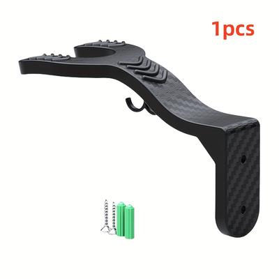 TEMU 5-1pc Motorcycle Helmet Hook Racks Multipurpose Hook Hanger Kitchen Cabinet Shelf Wall Mount Hooks Home Luggage Jacket Holders Image