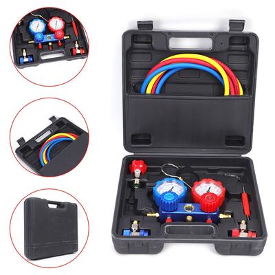 TEMU Car Air Conditioning Filling Valve With Low/high Pressure Connector R134a Image