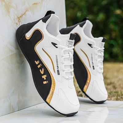 TEMU Men's Athletic & Casual Sneakers - Lightweight, , Low-top With Magnetic , Cover, Fabric Lining, Pvc Sole, Comfortable For Running, Training, And Everyday Wear Image