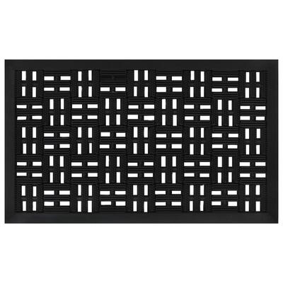 TEMU Rectangular Rubber Doormat 45x75 Cm, Rubber Mat Used Indoors And Outdoors, Be It In Bars, Kitchens, Restaurants, , Gardens Or Other Areas Image