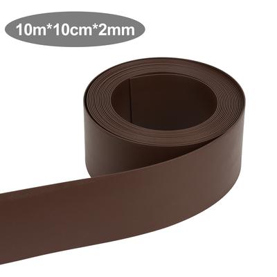 TEMU 10/25m Lawn Edging Grass Edge Fence Mowing Edge Belt Flexible Diy Lawn Border Isolation Path Barrier Lawn Pe Plastic Image