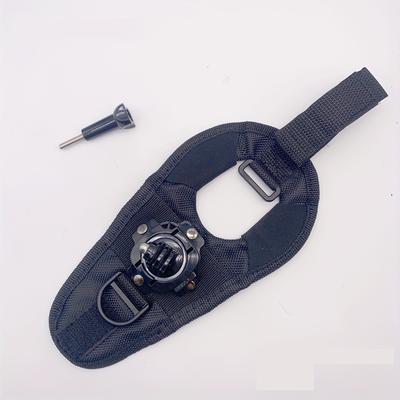 TEMU Glove-style Wrist Strap With 360-degree Rotation Mount, Compatible With , Outdoor Cameras - No Battery Required