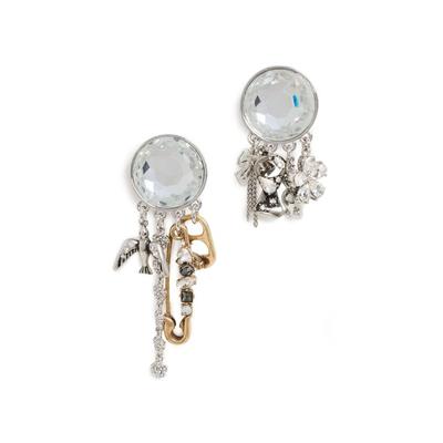 Grunge Glam Gem Earrings - White - Marc Jacobs Earrings