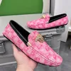Marke Rosa männer Müßiggänger Große Größe 38-48 Luxus Business Casual Leder Schuhe Mann Leichte