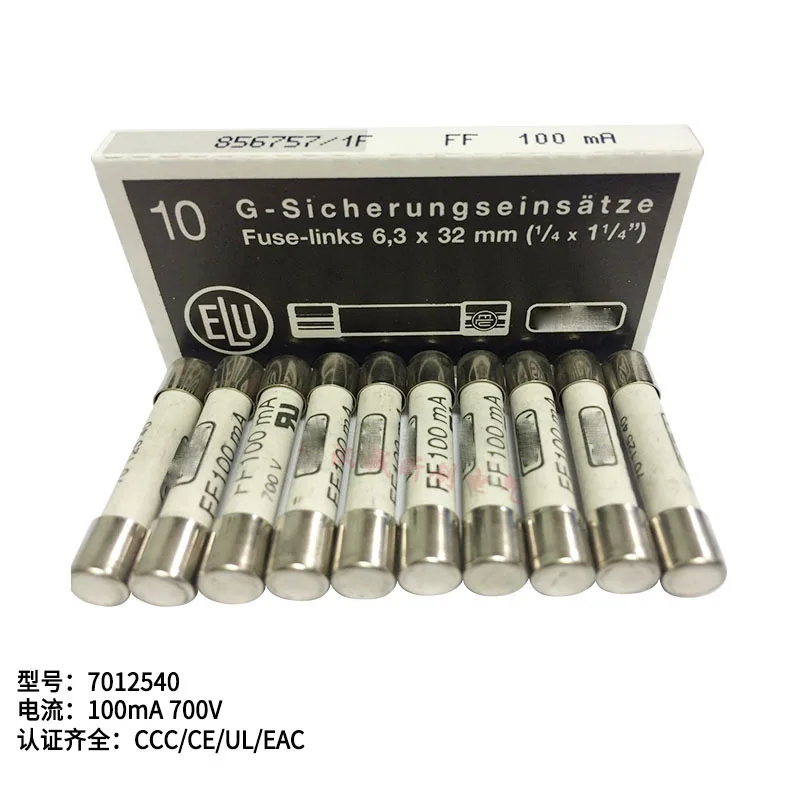 Sicherung 1,6 ff 1a 1,5a 2a 1,5a 4a 5a 1,5a/8a/10a/1,5a 16a 20a 100ma 500ma 630ma 6*32 3,15 v Image