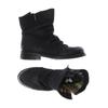 felmini Damen Stiefelette, Gr. 39, schwarz, Leder