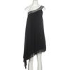 Little Mistress Damen Kleid, Gr. 34, schwarz, Synthetik