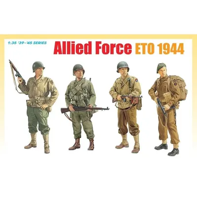 Drache 6653 1/35 alliierte Kraft eto 1944-Modell-Kit Image