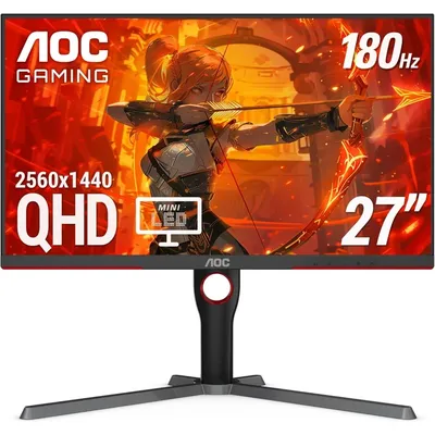 Q27G3XMN Screen Size (inch) 27, Panel Resolution 2560x1440, Refresh Rate 180 Hz, Panel Type VA, HDMI