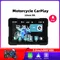 Navigatore GPS per moto da 5 pollici schermo 1000nit CarPlay supporto per navigatore Touch Screen