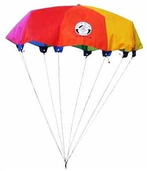 Corvus A320015 - Spielzeug-Fallschirm, 85 cm - Corvus