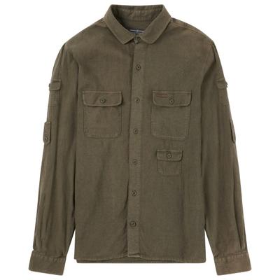 Amundsen Sports - Traveller's Linen Shirt - Hemd Gr S braun Image