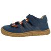Barfußschuh LURCHI "Naffi, Barefoot", Kinder, Gr. 25, blau (dunkelblau), Veloursleder, casual, Schuhe, Kinderschuh, Halbschuh, Größenschablone zum Download