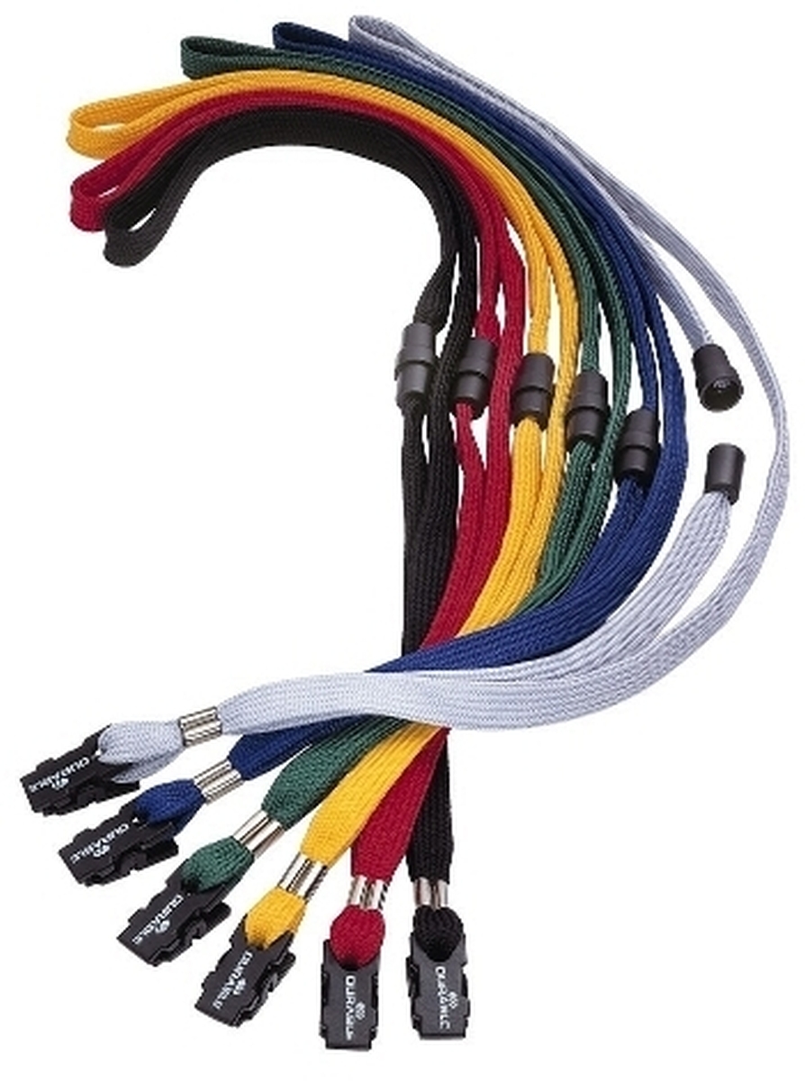 Durable Textilband 10mm mit Sicherheitsverschluss schwarz VE=6x10 Stück Image