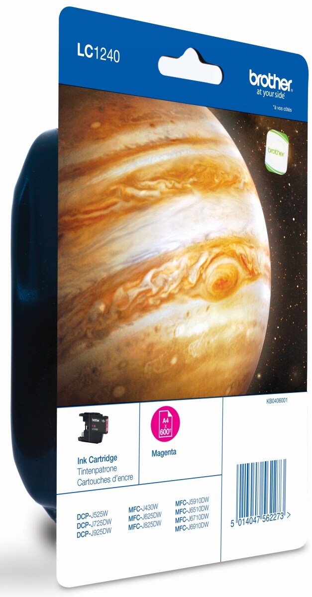 Tintenpatrone Brother LC1240M magenta Packung mit 5 Stück Image