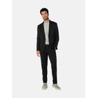Benvenuto Anzug Herren Modern Fit Viskose schwarz, 54