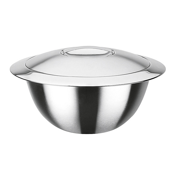 Thermoschüssel doppelwandig 3,2 l mit Edelstahldeckel GSW Image