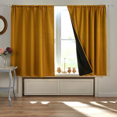 Verdunkelungsvorhang goldfarben 140 x 140 cm Eldo Image