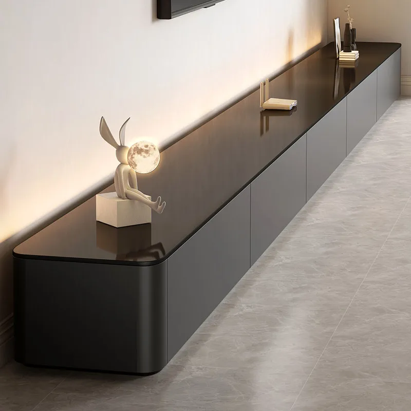 Wohnzimmer Konsole Tv-ständer Boden Nordic Regal Mitte Mid Century Display Tv-ständer Schränke Suporte Para Tv Home Möbel Image