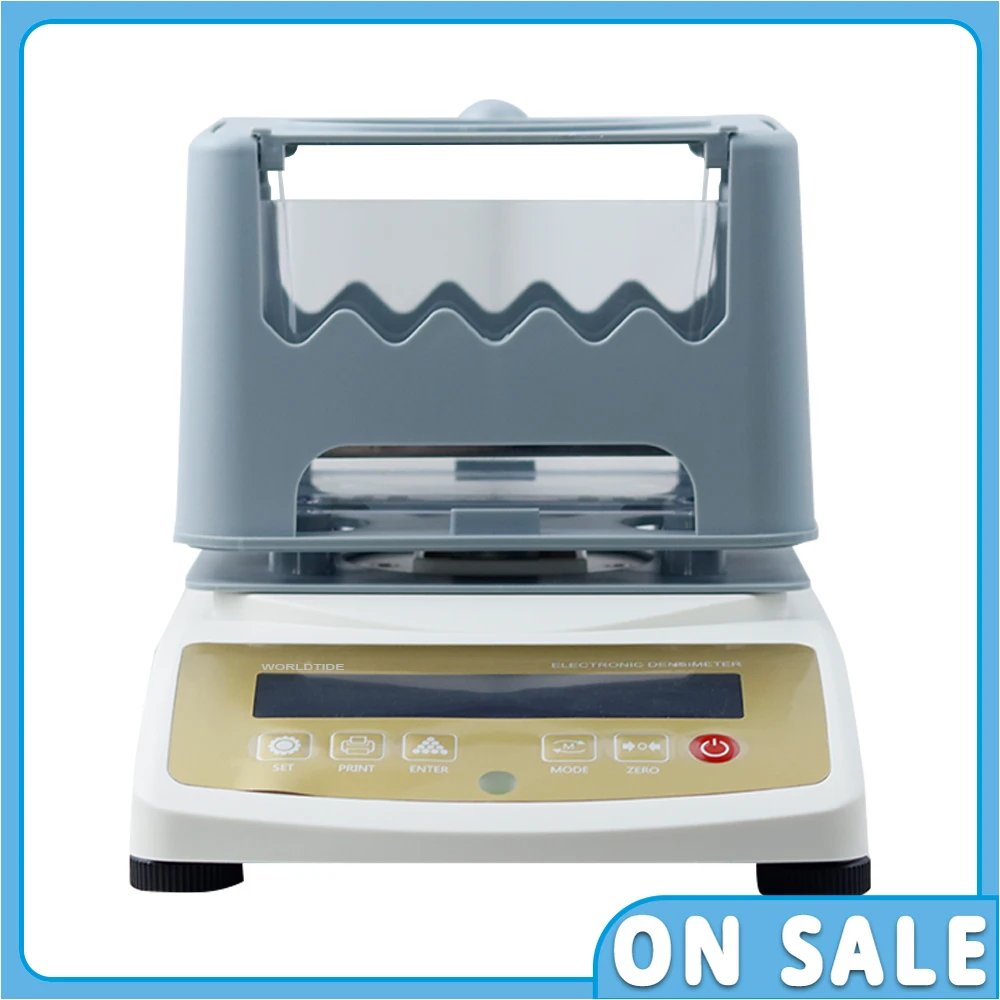 1200 g (0,01 g) Genauigkeit Edelmetall Gold Densitometer Platin Echter falscher Tester Silber K Gold Dichte Reinheitstester Image