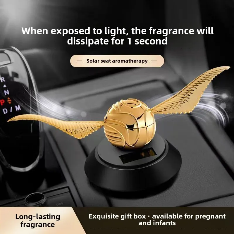 Solarauto-Ornamente, Aromatherapie, neueste Dekoration, Auto-Innenduft, intelligentes High-End-Geburtstagsgeschenk Image