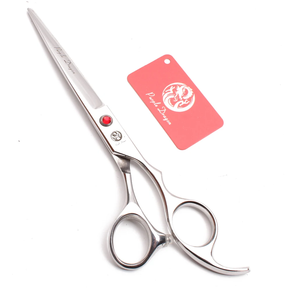 Hund schneiden Schere lila Drachen Japan Edelstahl 8 Zoll Silber Haustier Pflege Schere Hund Schönheit Schere Haustier Schere z3005a Image