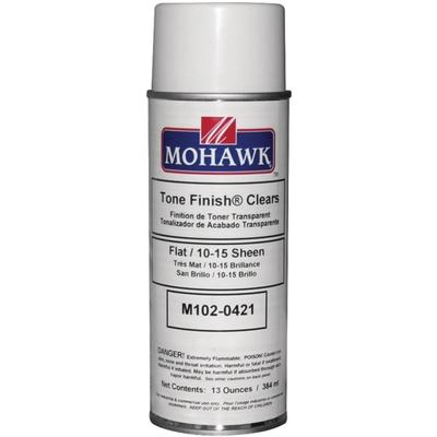 Mohawk Tone Finish Clear Lacquer Flat - Aerosol - 13 Fl Oz (0.4 Quart)Aerosol Spray Can - Clear