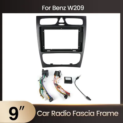 For Android Car Stereo Radio Protective Panel Speaker Bezel Cable Canbus Decoder Mount Klt For
