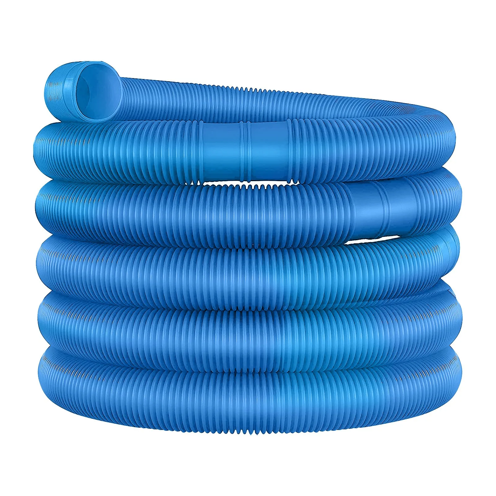 Tuyau de piscine 6*32mm, nettoyage de l'eau de piscine souterraine, raccords de remplacement, tuyau d'aspirateur, tuyau de vidange bleu