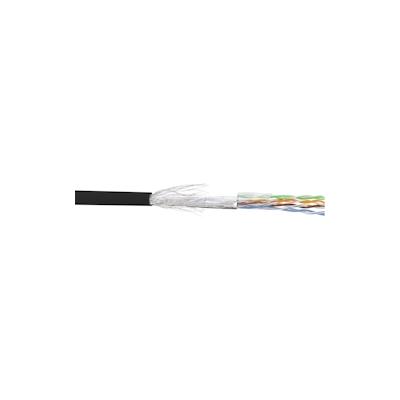 InLine® Patchkabel Cat.5e, schwarz, SF/UTP, AWG26, PVC, 100m Image