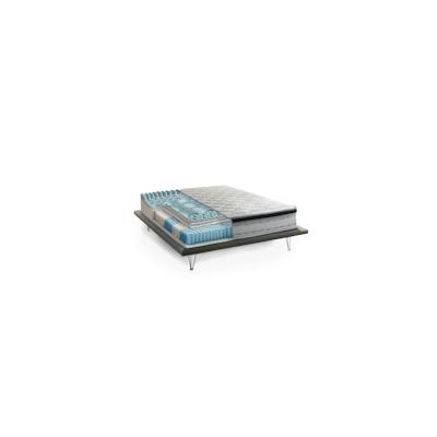 Dmora Doppelmatratze Porzia, Abnehmbarer Bezug aus Memory Foam+Gel und Taschenfedern, 100% Made in Italy, Anti-Milbe und hypoallergen, Cm 160x200 h27 Image