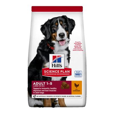 Hill's Science Plan Adult Large Breed Trockenfutter für große Hunde mit Huhn 14 kg Beutel Futter