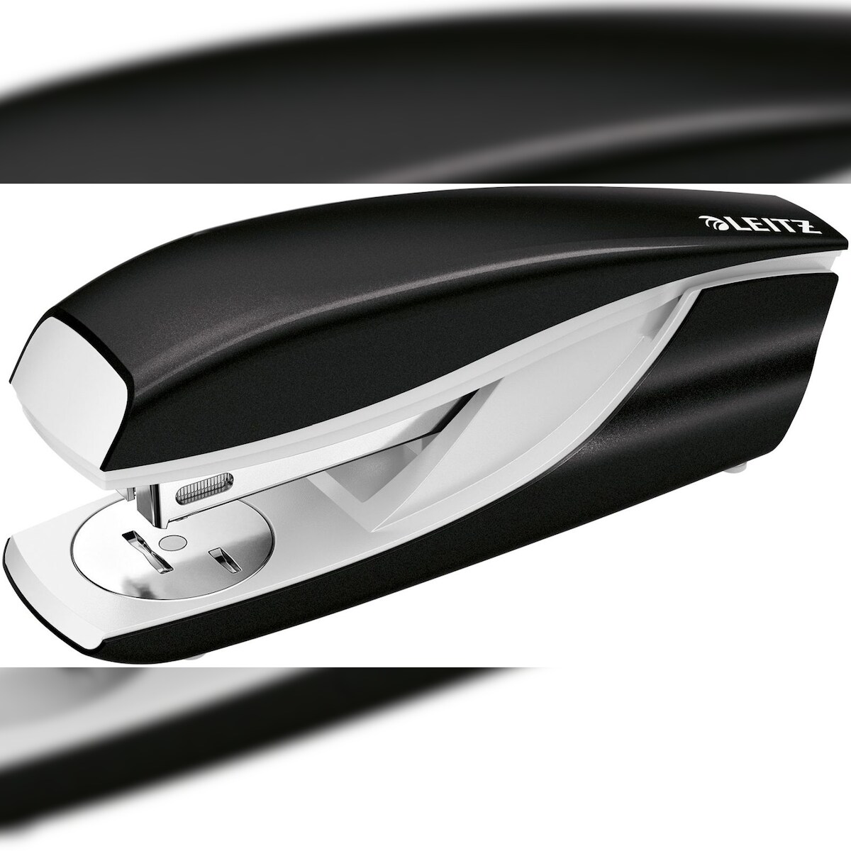 LEITZ Büroheftgerät NeXXt Wow Metall 30 Blatt Blister schwarz Packung mit 6 Stück Image