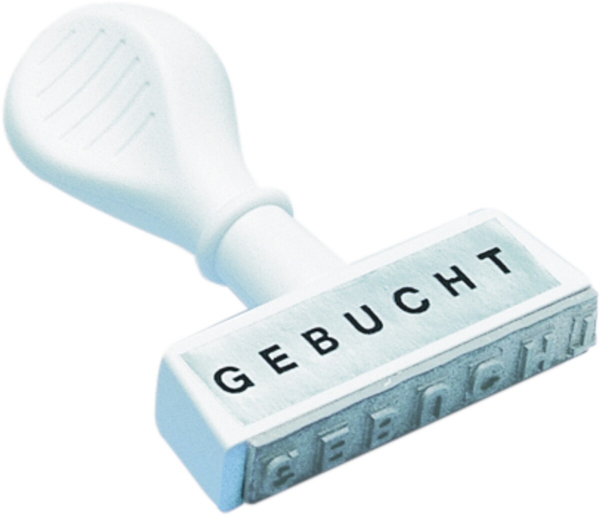 WEDO Textstempel -Gebucht- Packung mit 6 Stück Image