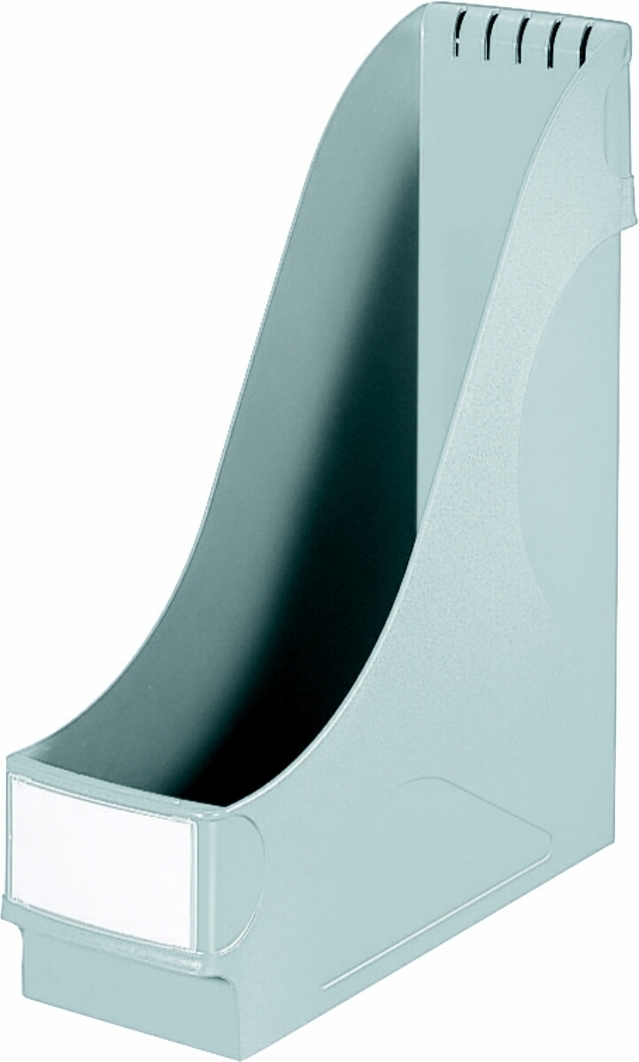 Stehsammler Leitz A4 Kunststoff grau Packung mit 8 Stück Image