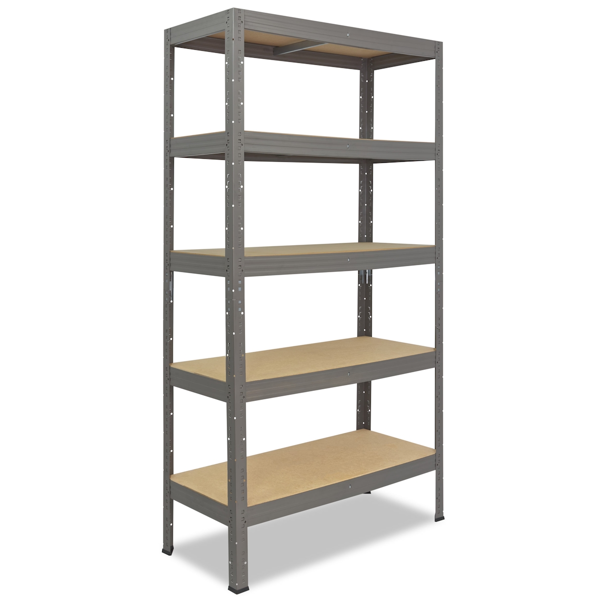 shelfplaza PRO 230x110x30 cm Schwerlastregal in grau mit 5 Böden und 200 kg Traglast pro Boden Image
