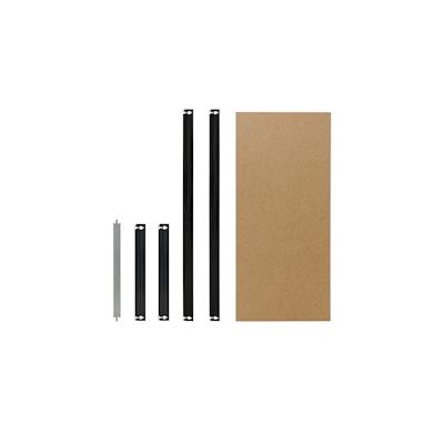 shelfplaza BLACK 30x23 cm Fachboden-Set in schwarz für BLACK Schwerlastregale mit 175 kg Traglast pro Boden Image
