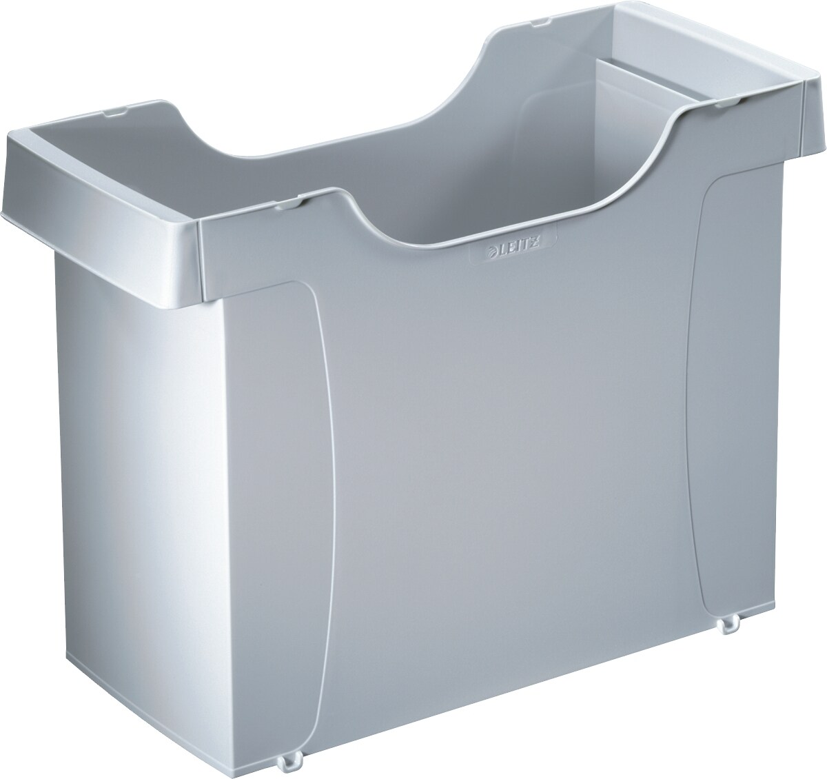 LEITZ Hängemappenbox Uni-Box Plus grau (ohne Inhalt) Packung mit 2 Stück Image