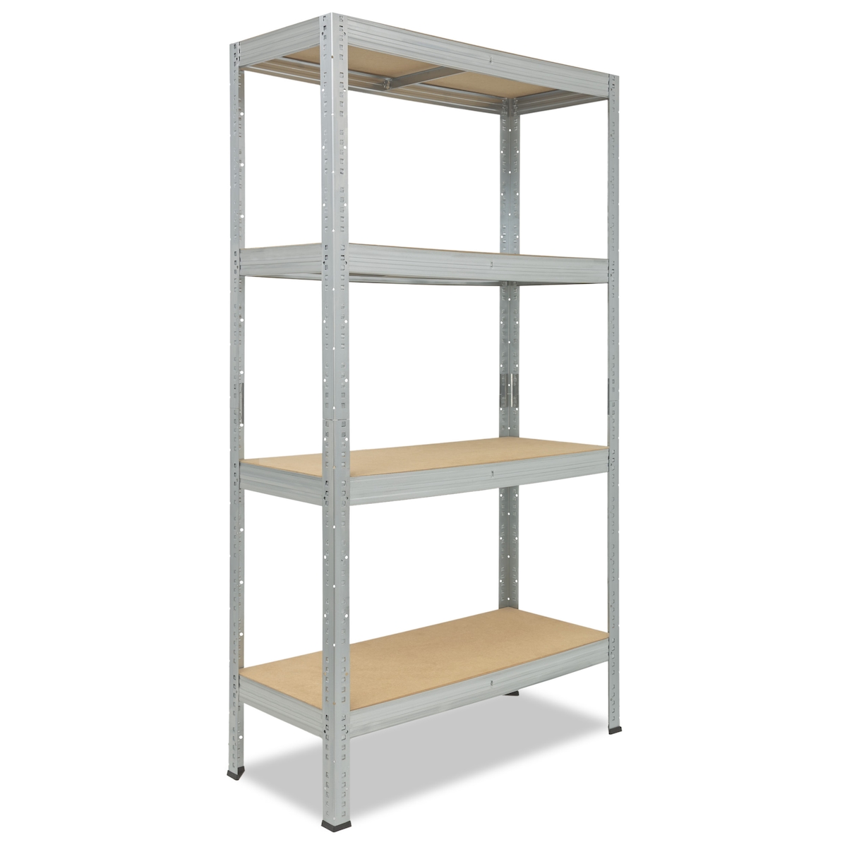 shelfplaza PRO 180x30x45 cm Schwerlastregal in verzinkt mit 4 Böden und 200 kg Traglast pro Boden Image