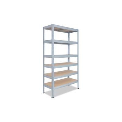 shelfplaza PRO 230x70x50 cm Schwerlastregal in verzinkt mit 6 Böden und 166 kg Traglast pro Boden Image
