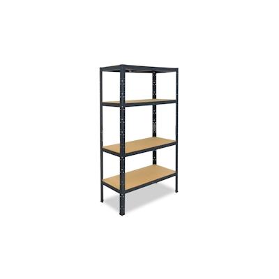 shelfplaza HOME 155x80x50 cm Schwerlastregal in anthrazit mit 4 Böden und 175 kg Traglast pro Boden Image