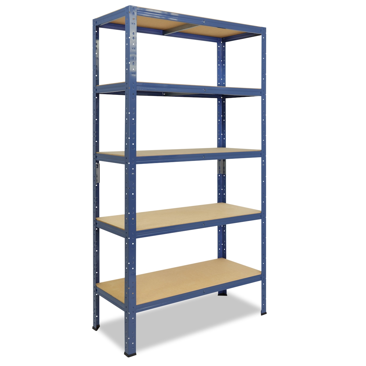 shelfplaza HOME 200x23x60 cm Schwerlastregal in blau mit 5 Böden und 175 kg Traglast pro Boden Image