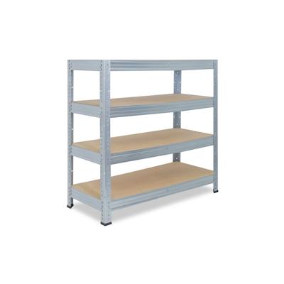 shelfplaza PRO 115x100x45 cm Schwerlastregal in verzinkt mit 4 Böden und 200 kg Traglast pro Boden Image