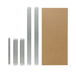 shelfplaza PRO 60x50 cm Fachboden-Set in verzinkt für PRO Schwerlastregale mit 200 kg Traglast pro Boden Image