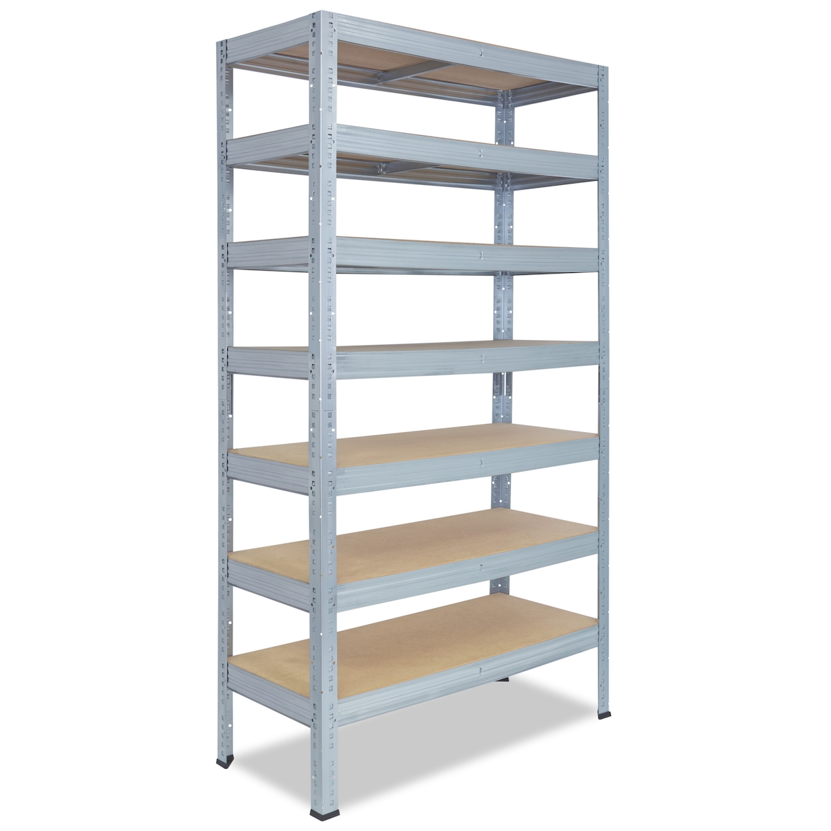 shelfplaza PRO 200x60x30 cm Schwerlastregal in verzinkt mit 7 Böden und 142 kg Traglast pro Boden Image