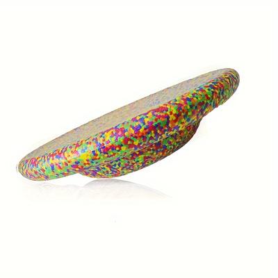 TEMU Colorful Balance Board For Strength & Coordination Training - Durable Pp Material, Supports Up To 89.81 Kg, Ideal For Christmas And Halloween Gifts Image