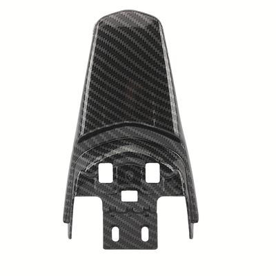 TEMU Motorcycle Rear Fender - Fiber & Plastic Mudguard For Cafe Racer & Enduro Bikes, , Protection, Stylish Design, Vehicle Safety Gear | Sleek Motorcycle Accessory | Highimpact Resistance Image