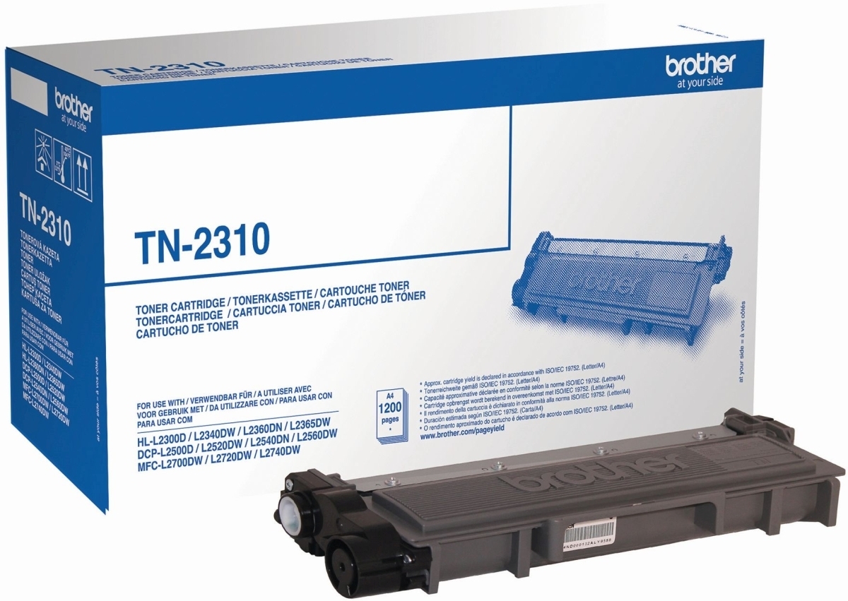 Toner Brother TN-2310 schwarz (ca. 1200 Seiten) Packung mit 3 Stück Image